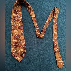 Playful Golf Mickey Tie